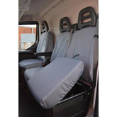 Iveco Daily 2014-2022 Front Driver And Passenger Seat Covers - Grey